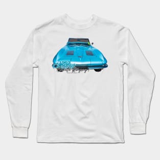 1963 Chevrolet Corvette Stingray Convertible Long Sleeve T-Shirt